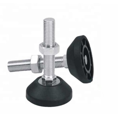 OEM/ODM Heavy Duty Leveling Mounts foot With Non-skid rubber Base