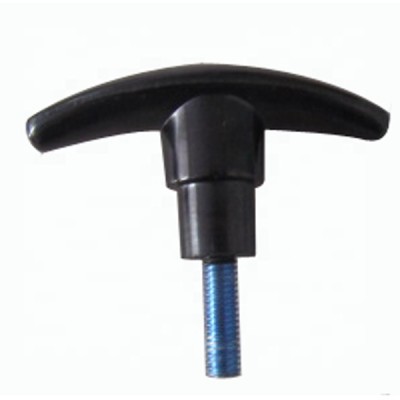 M8 Thread Plastic T-Shape Clamping Handle Screw Knob