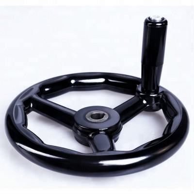 Competitive prices Spoked handwheel with reveloving crank handle accessory hardware